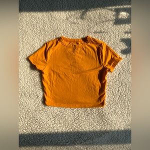 WILDFABLE Bright Orange Crop Top